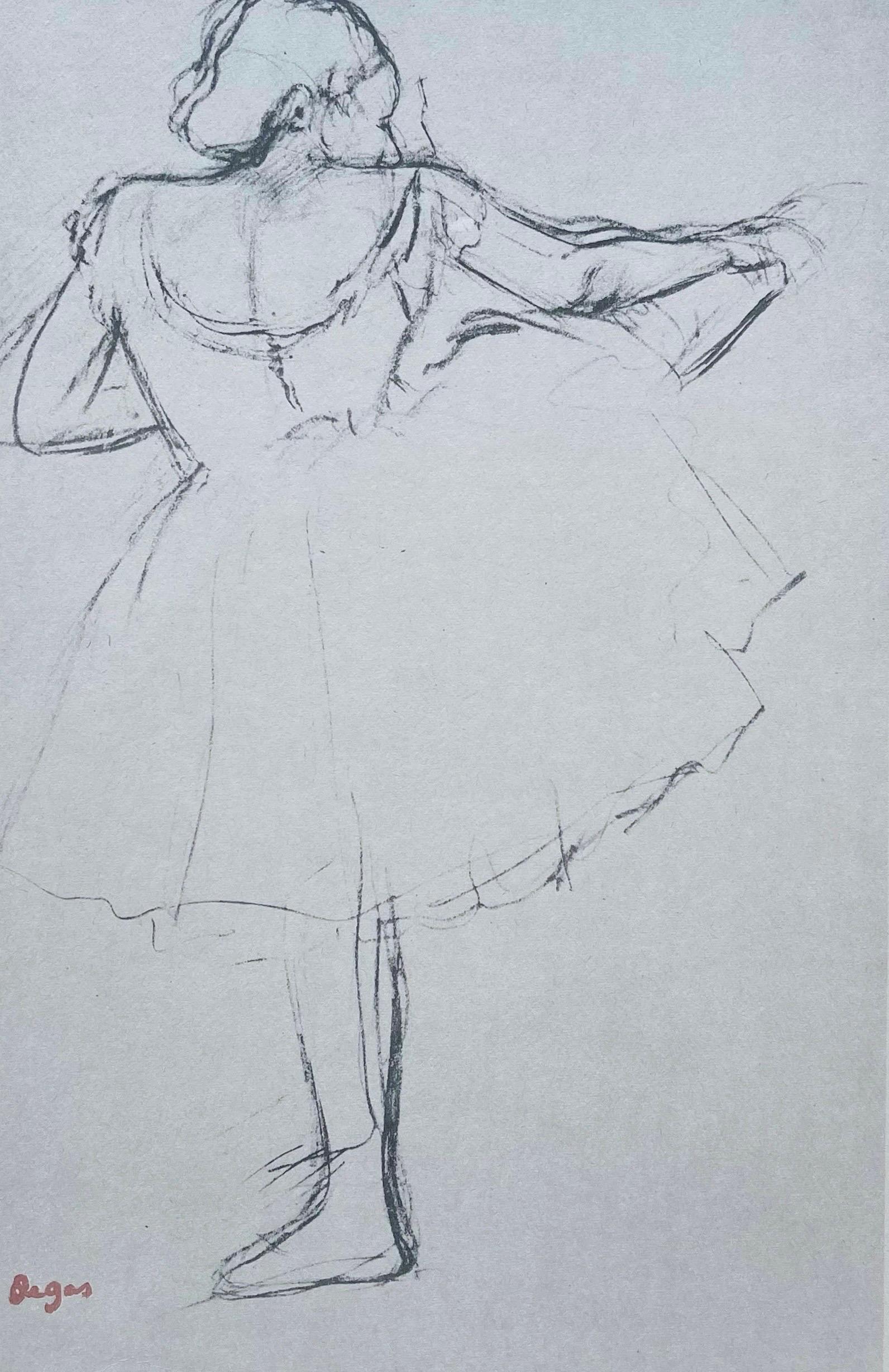 Edgar Degas, Dancer at the Barre, 1945 (after)