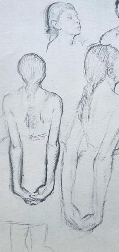 Edgar Degas, Four Sketches of a Little Dancer, 1945 (after)