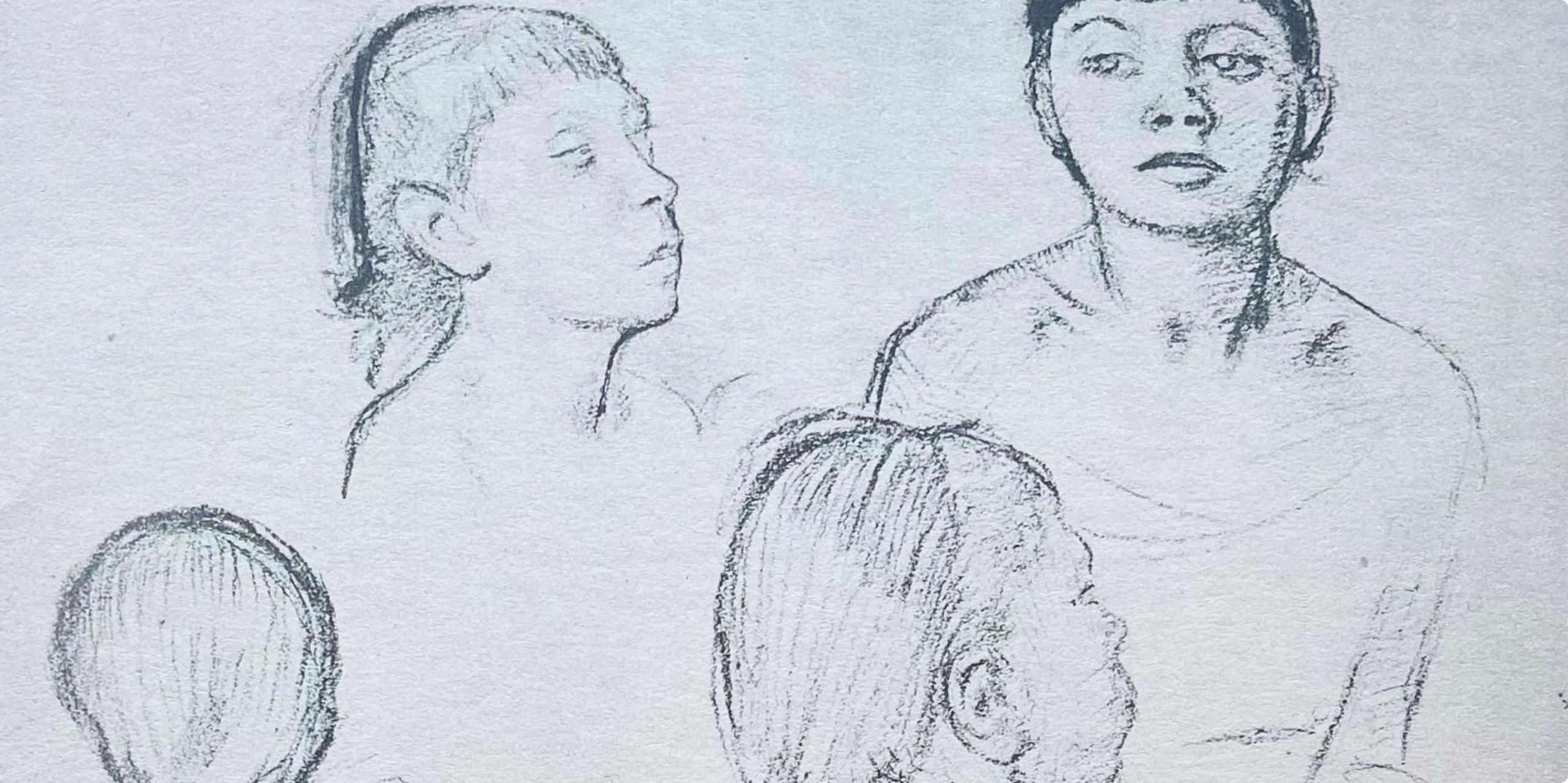 Edgar Degas, Four Sketches of a Little Dancer, 1945 (after) For Sale 3