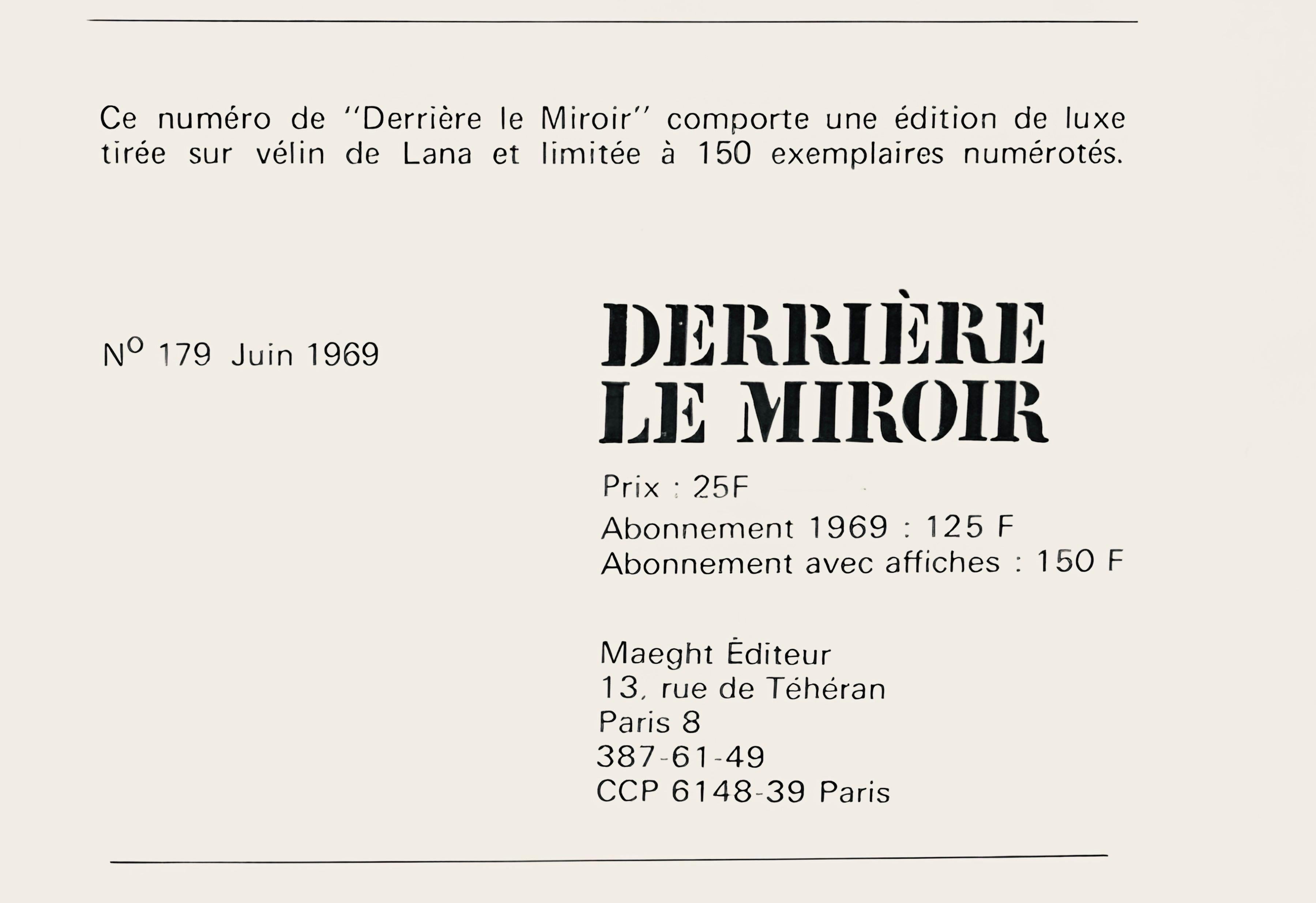 Wassily Kandinsky, A Conglomerate, from Derriere le miroir, 1969 (after) For Sale 5