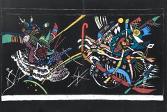 Wassily Kandinsky, Sketch for the Mural, from Derriere le miroir, 1958 (after)