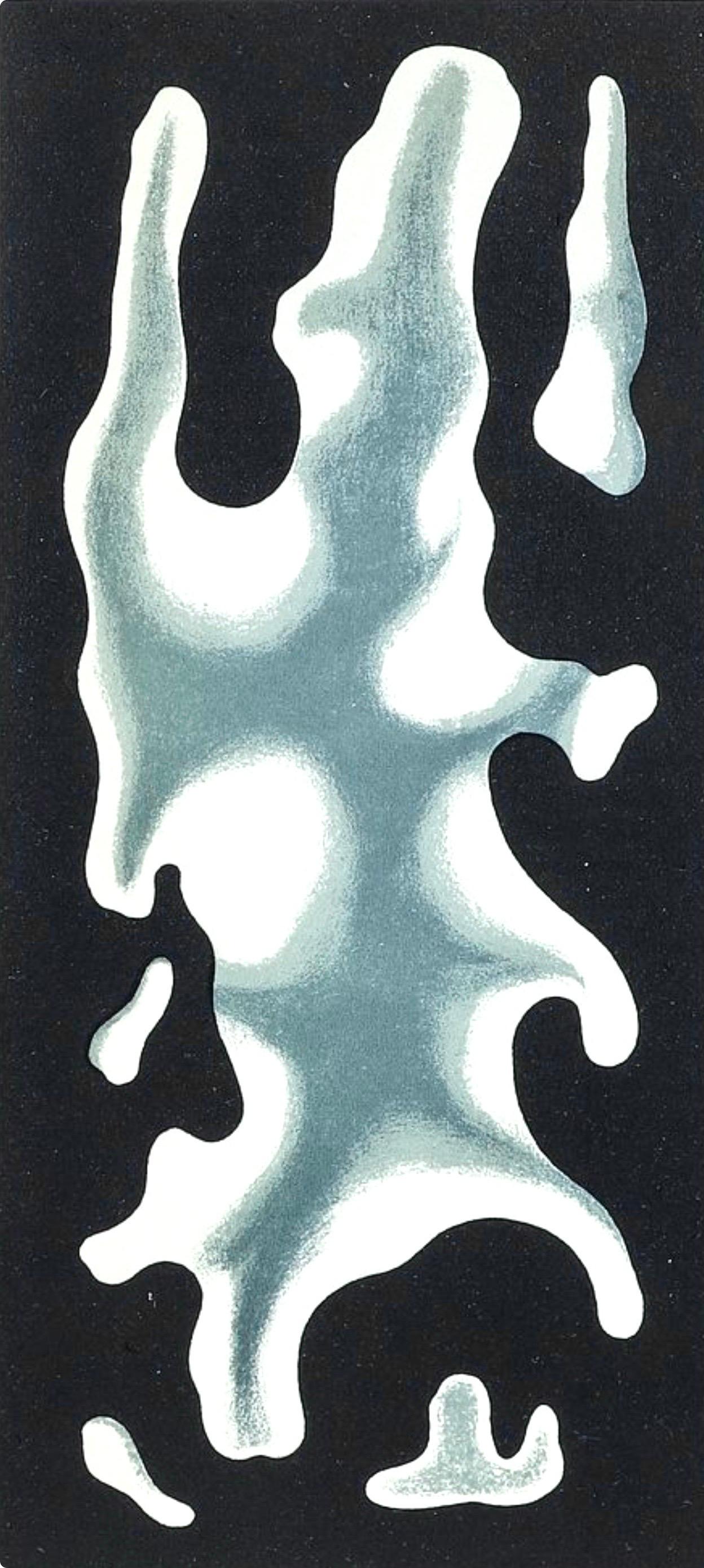 Léger, Komposition, Derrière le miroir (nach) (Moderne), Print, von Fernand Léger