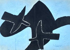 Braque, Composition, Derrière le miroir (d'après)