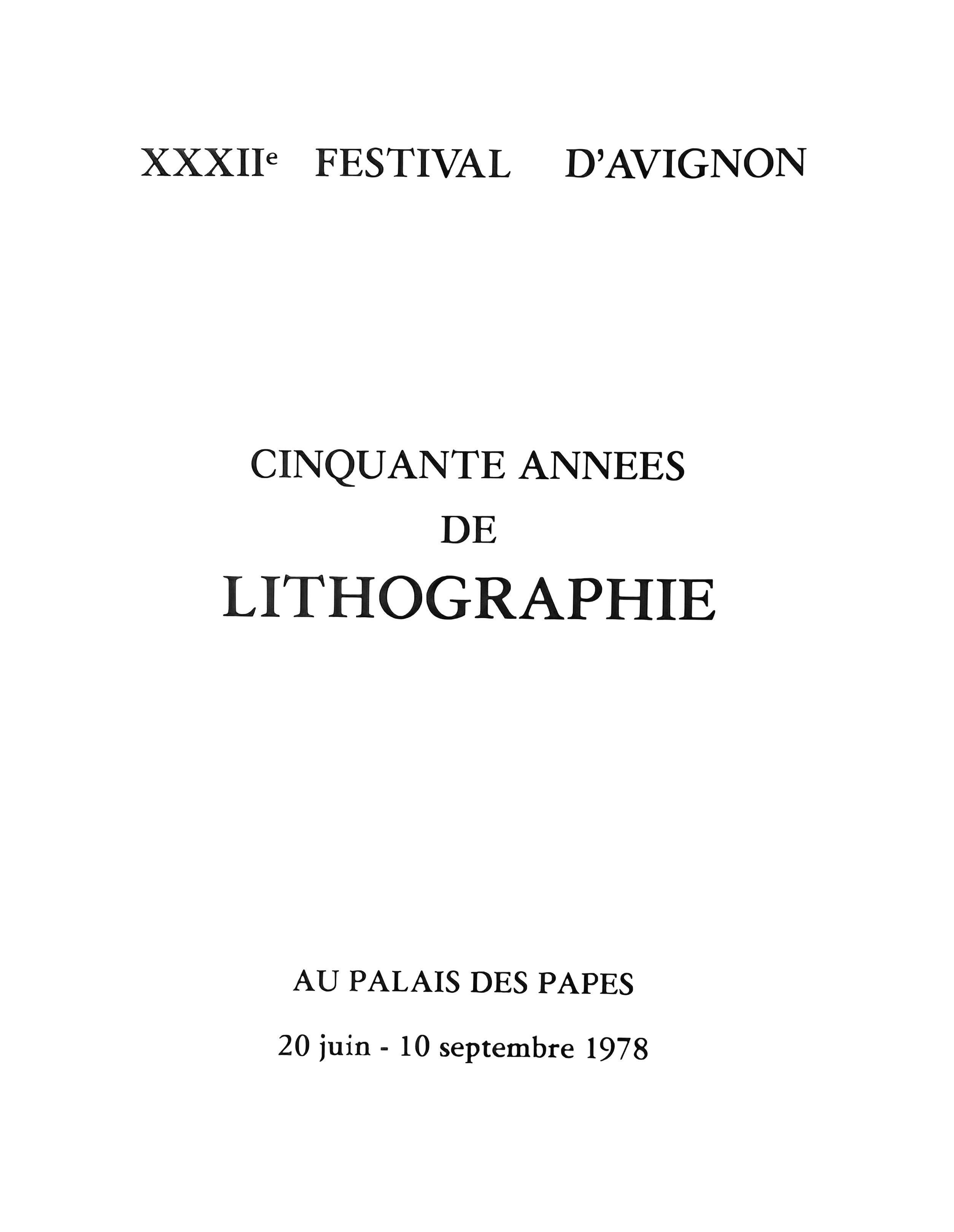 This exquisite lithograph after Joan Miro (1893–1983), titled Pour Fernand Mourlot (For Fernand Mourlot), originates from the 1978 album XXXIIe Festival d'Avignon, Cinquante Annees de Lithographie au Palais des Papes, 20 juin - 10 septembre 1978