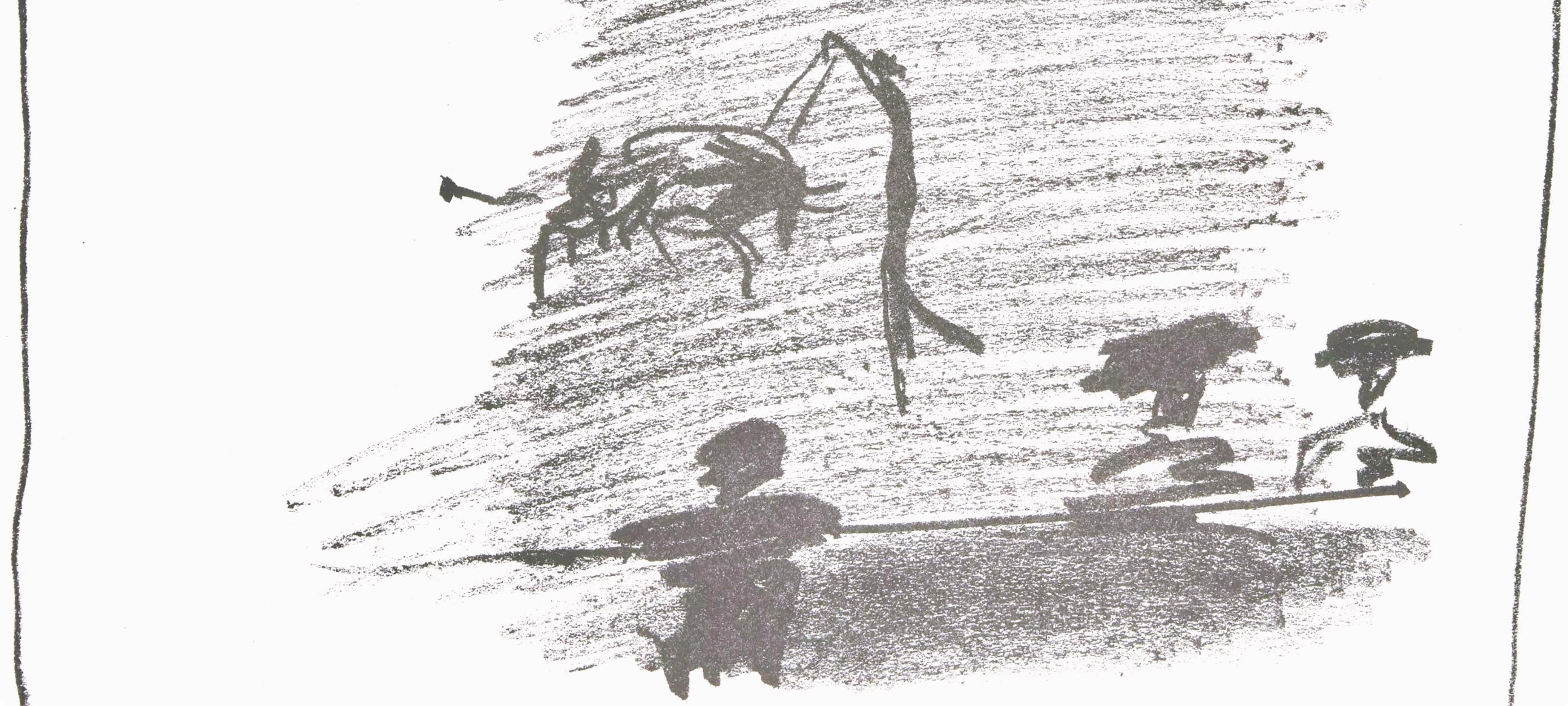 Pablo Picasso, The Banners, from To the Bulls with Picasso, 1961 For Sale 1