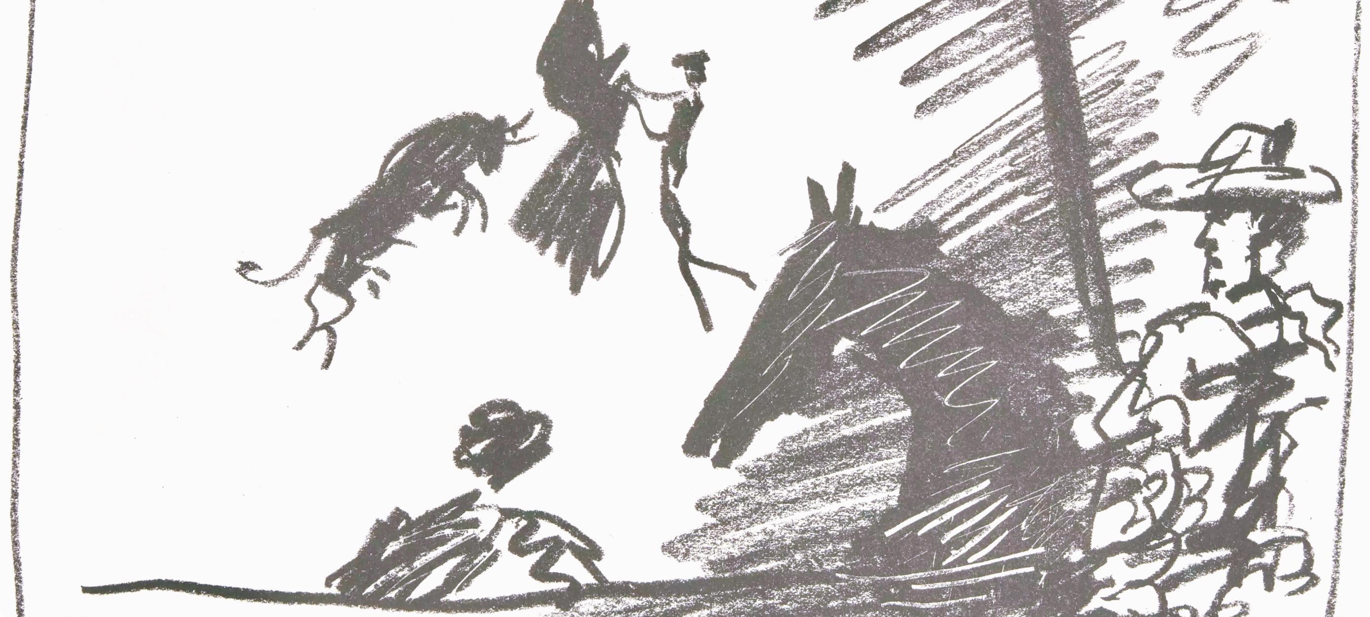 Pablo Picasso, The Cape Game, from To the Bulls with Picasso, 1961 For Sale 1