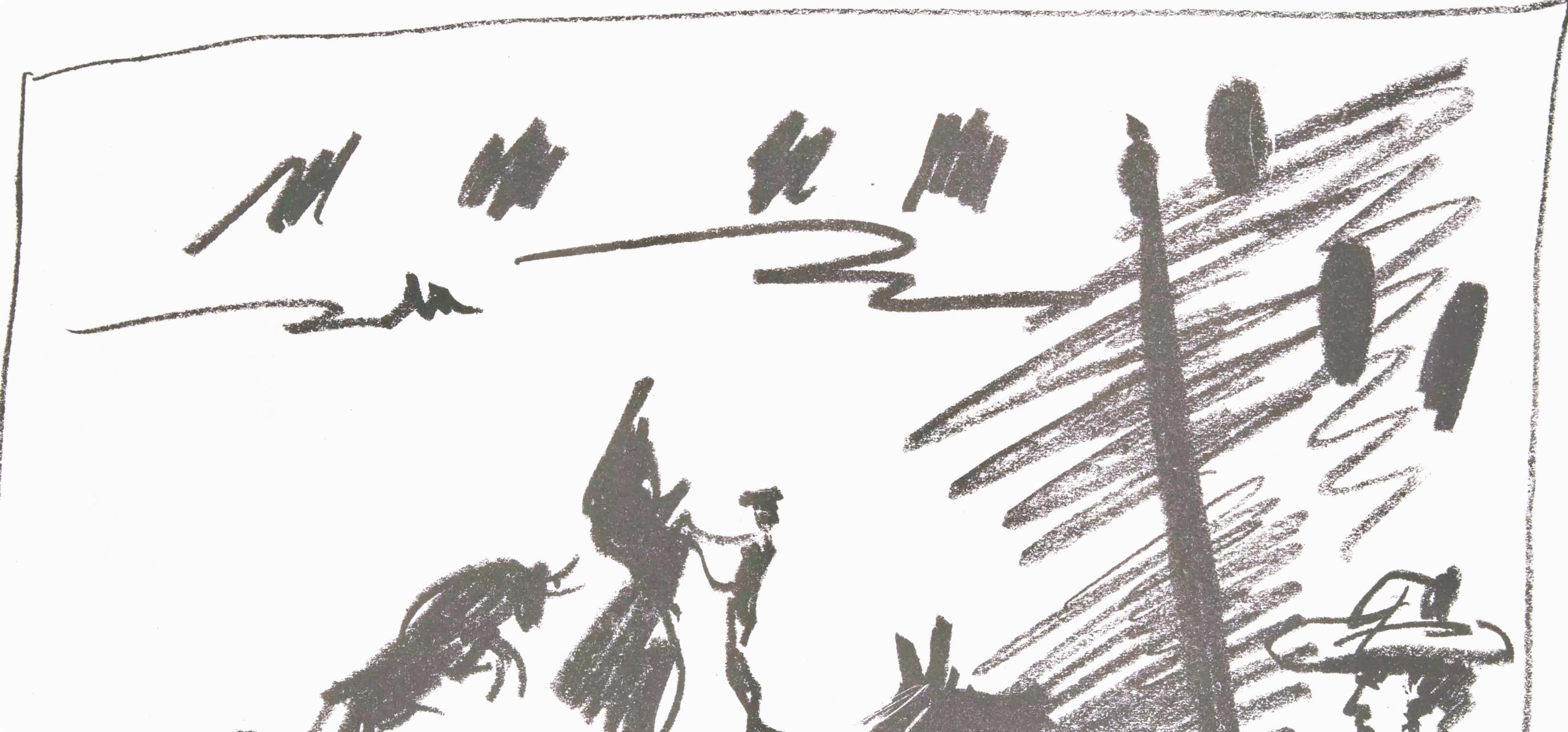 Pablo Picasso, The Cape Game, from To the Bulls with Picasso, 1961 For Sale 3