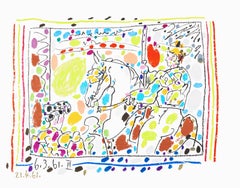 Picasso, La Pique II (Bloch 1014-47; C. 113), A Los Toros Avec Picasso (después)