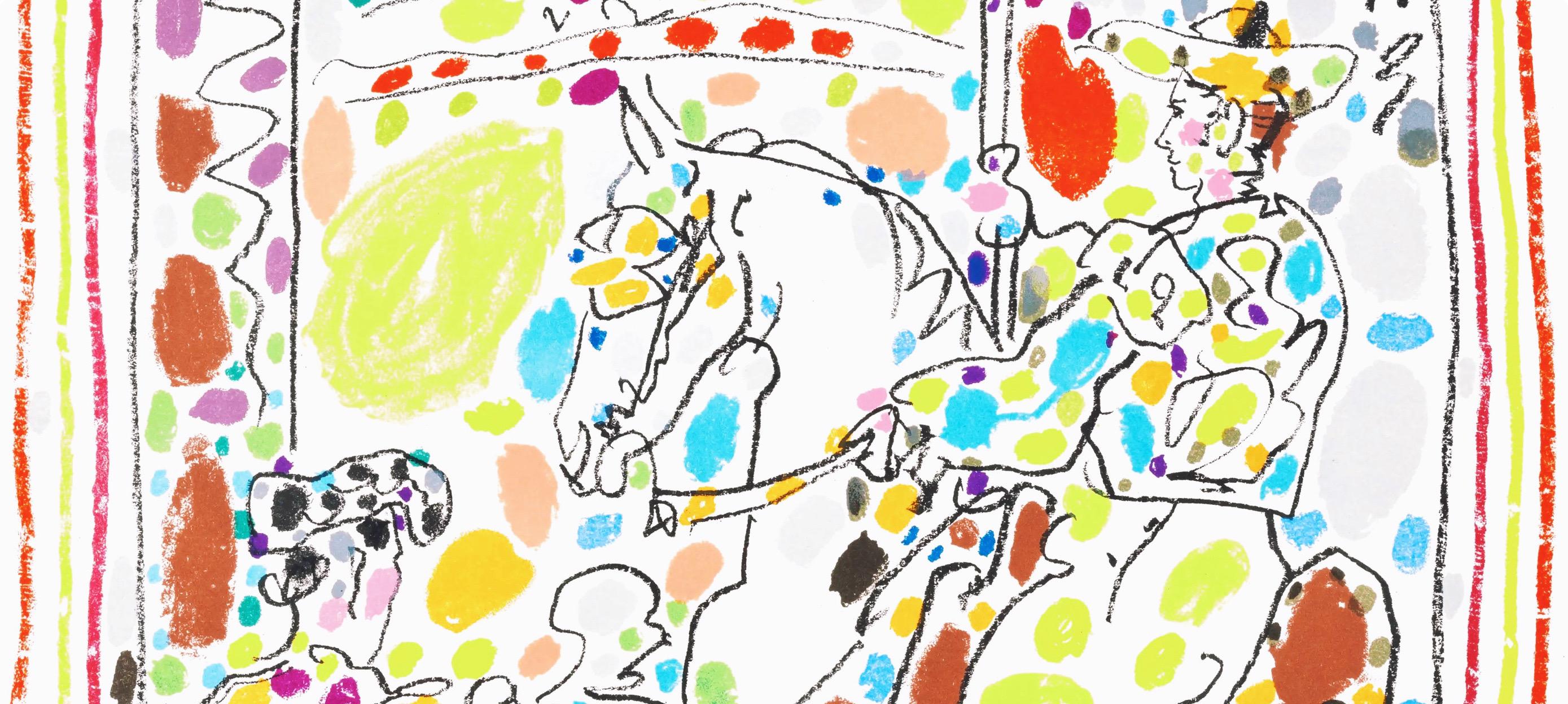 Picasso, La Pique II (Bloch 1014-47; C. 113), A Los Toros Avec Picasso (nach) – Print von Pablo Picasso