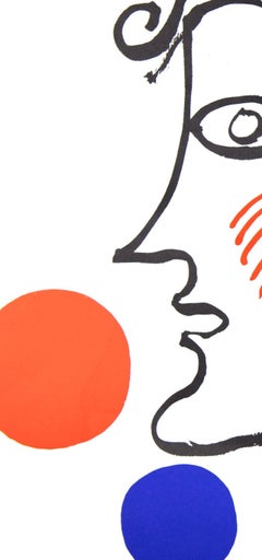 Alexander Calder, Two Faces, from Derriere le miroir, 1976