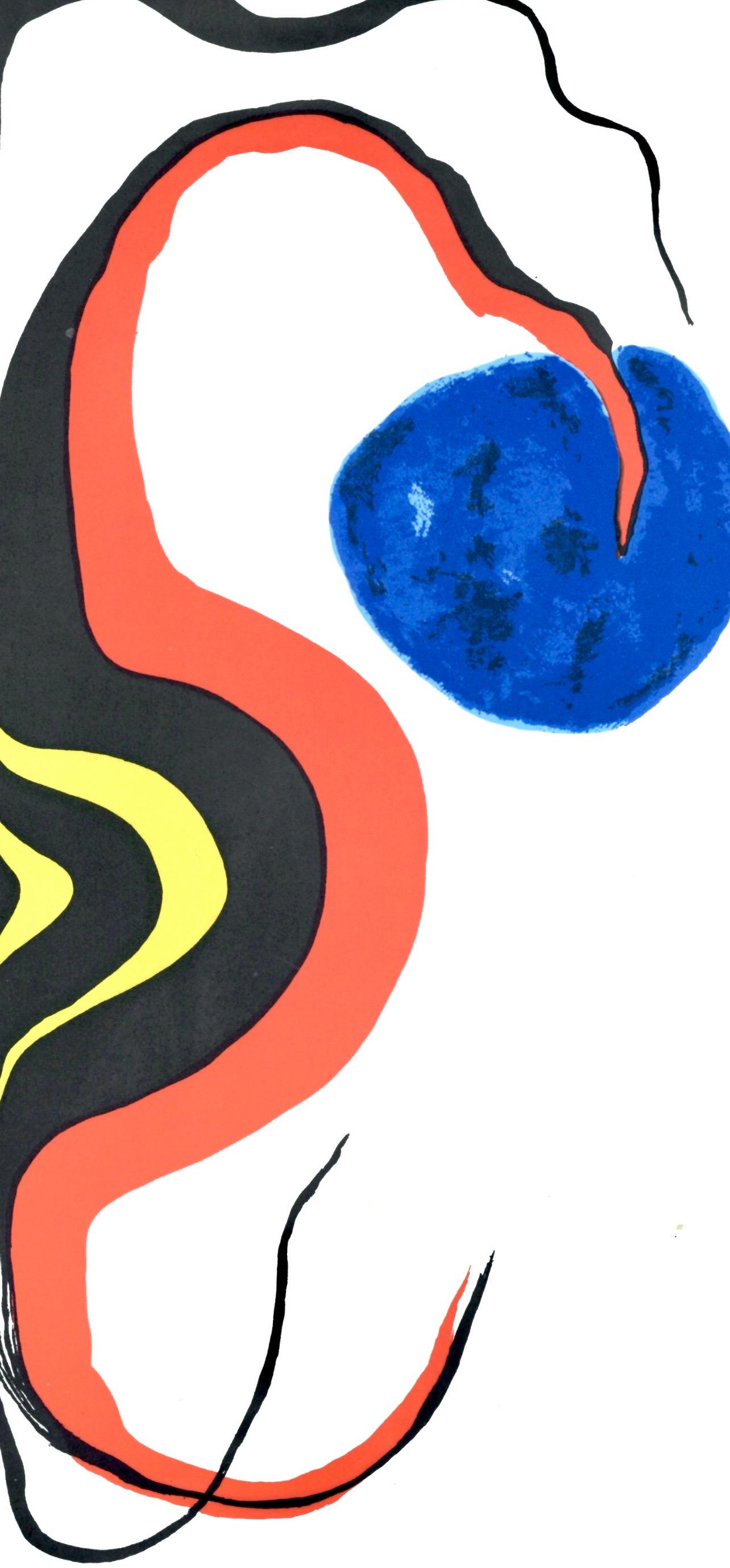 Sans titre, Derrière le miroir (Moderne), Print, von Alexander Calder