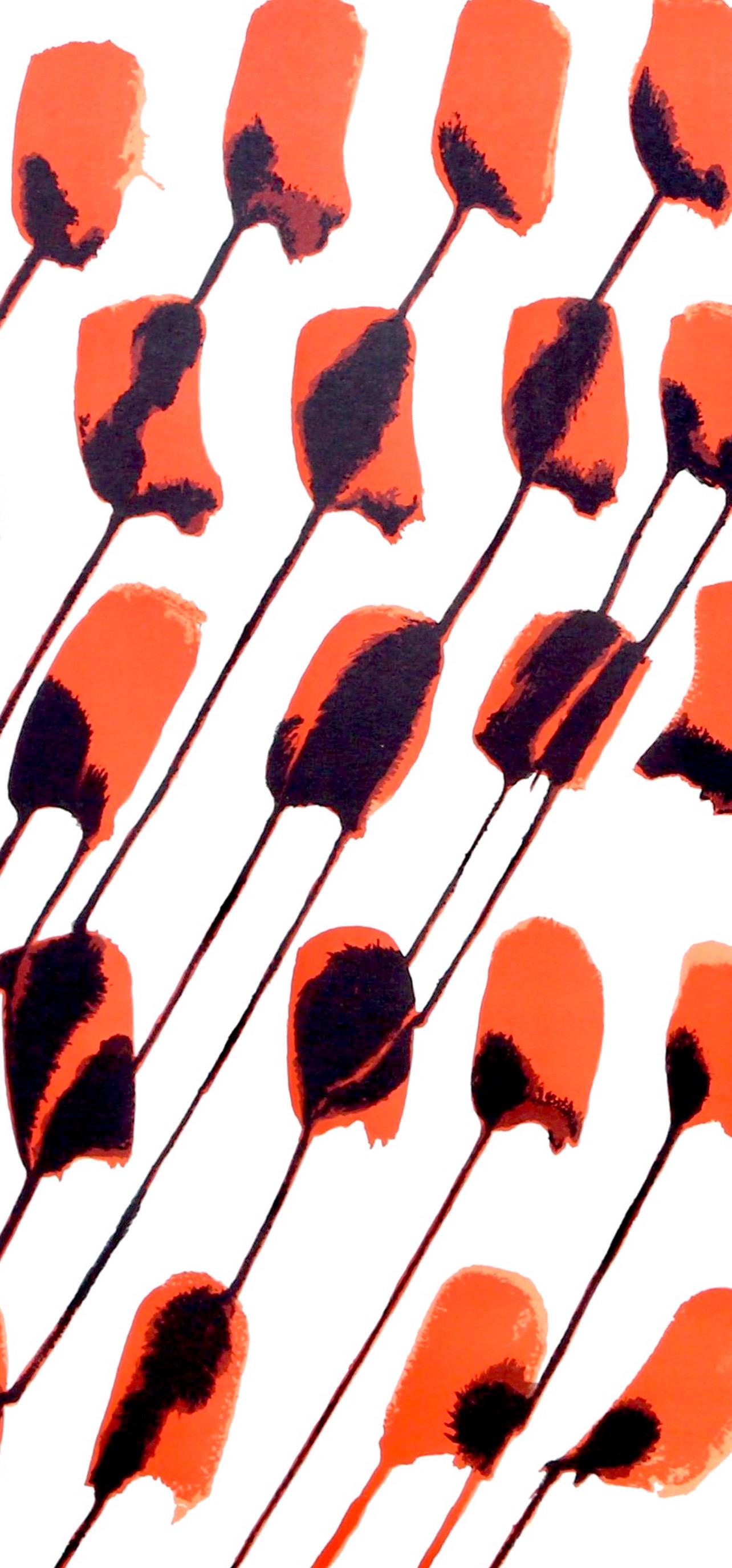 Zusammensetzung, Derrière le miroir (Grau), Still-Life Print, von Alexander Calder