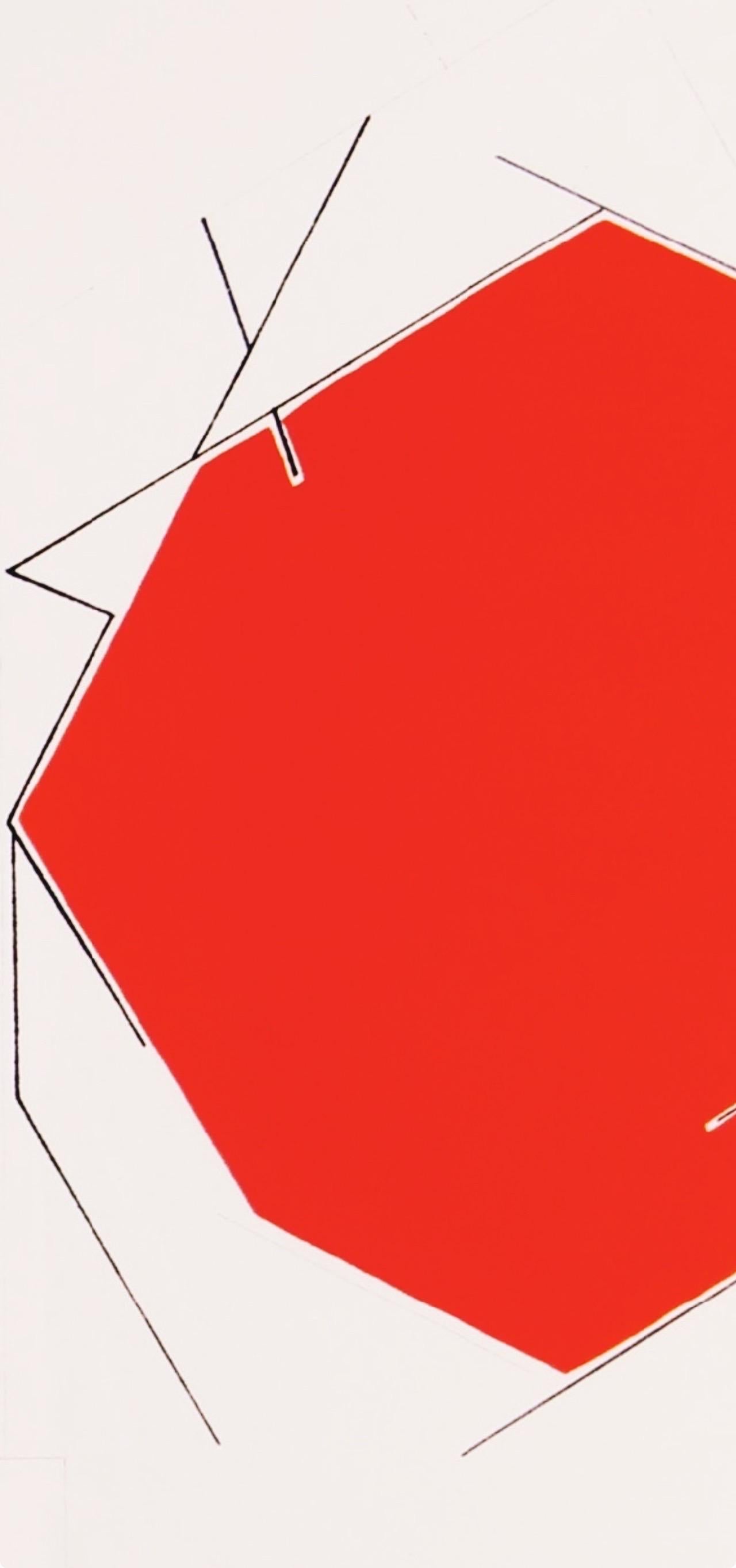 Pablo Palazuelo, Untitled, from Derriere le Miroir, 1970 For Sale 1