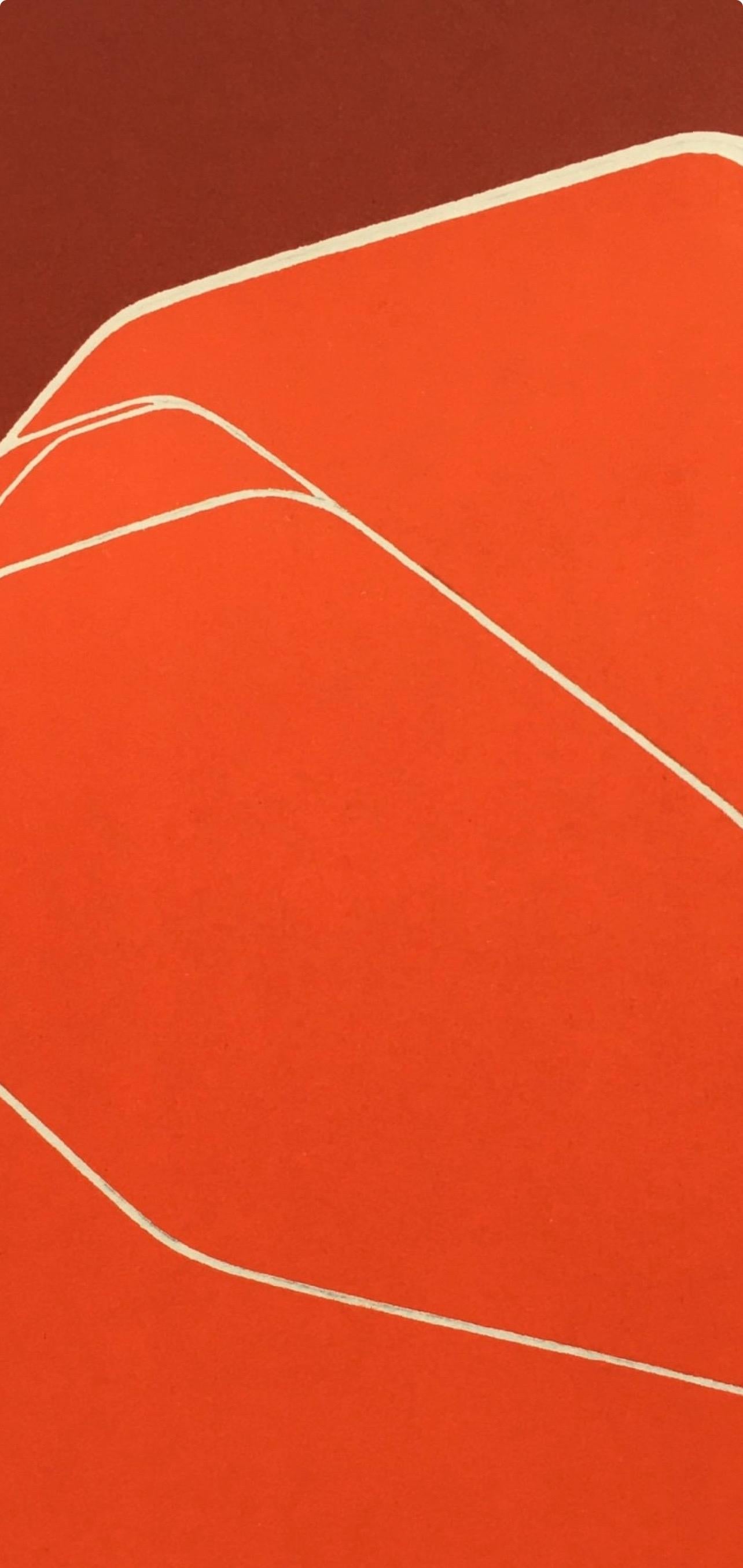 Pablo Palazuelo, Untitled, from Derriere le Miroir, 1970 For Sale 2