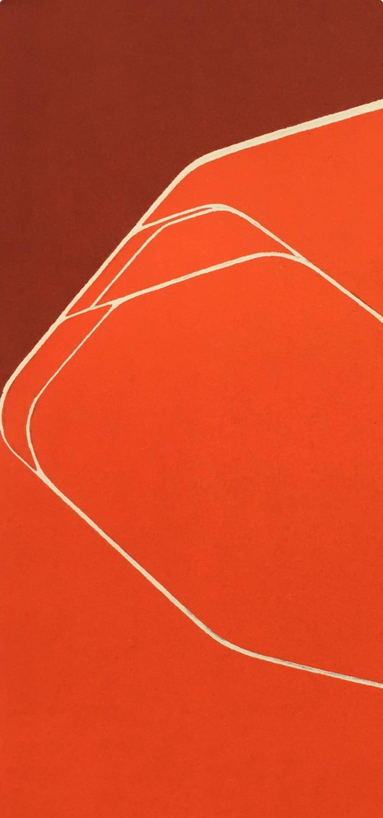 Pablo Palazuelo, Untitled, from Derriere le Miroir, 1970 For Sale 1