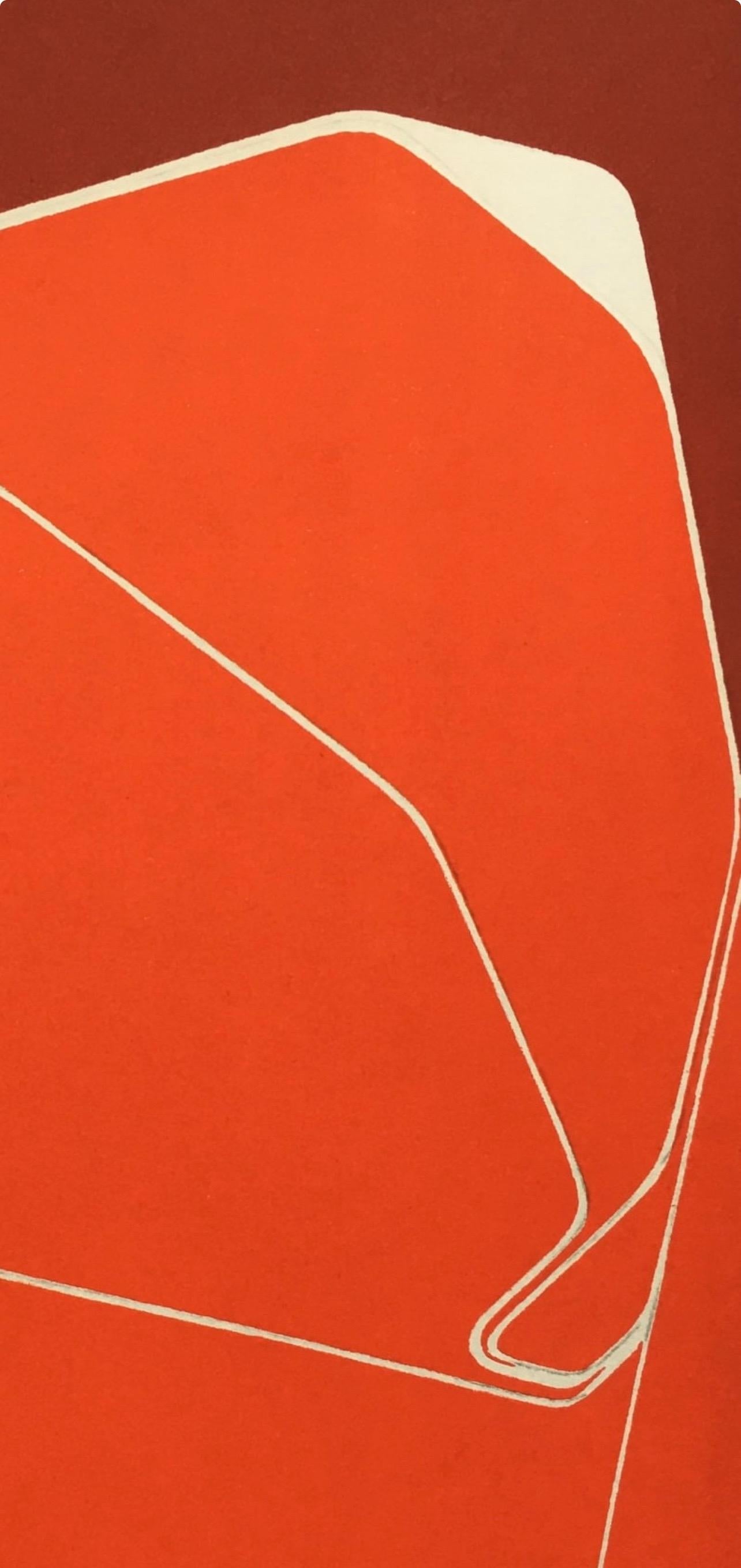 Pablo Palazuelo, Untitled, from Derriere le Miroir, 1970 For Sale 3