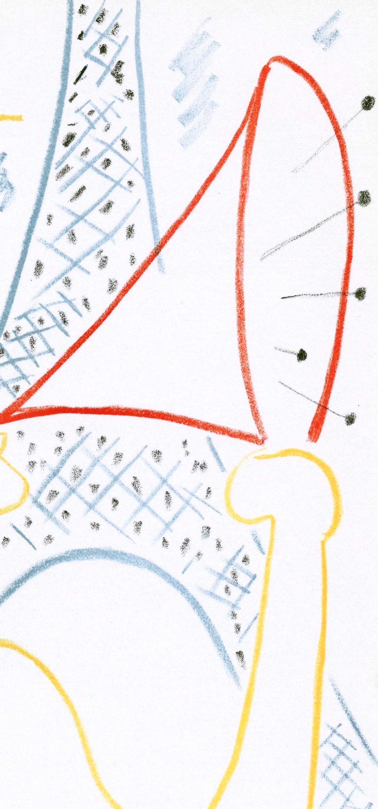 Jean Cocteau, Scene III, The Bridal Couple of the Eiffel Tower, Theatre, 1957 For Sale 2