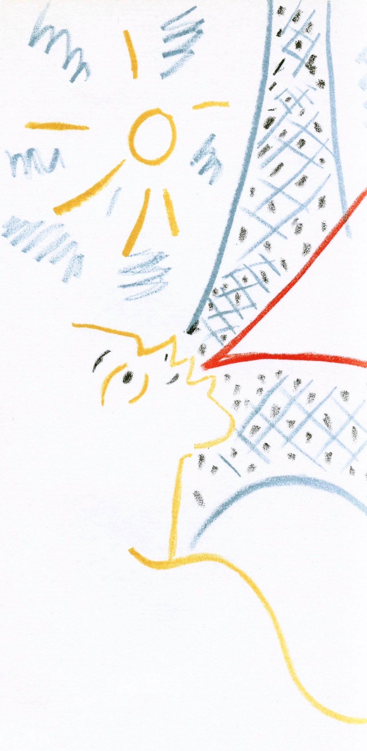 Jean Cocteau, Scene III, The Bridal Couple of the Eiffel Tower, Theatre, 1957 For Sale 1