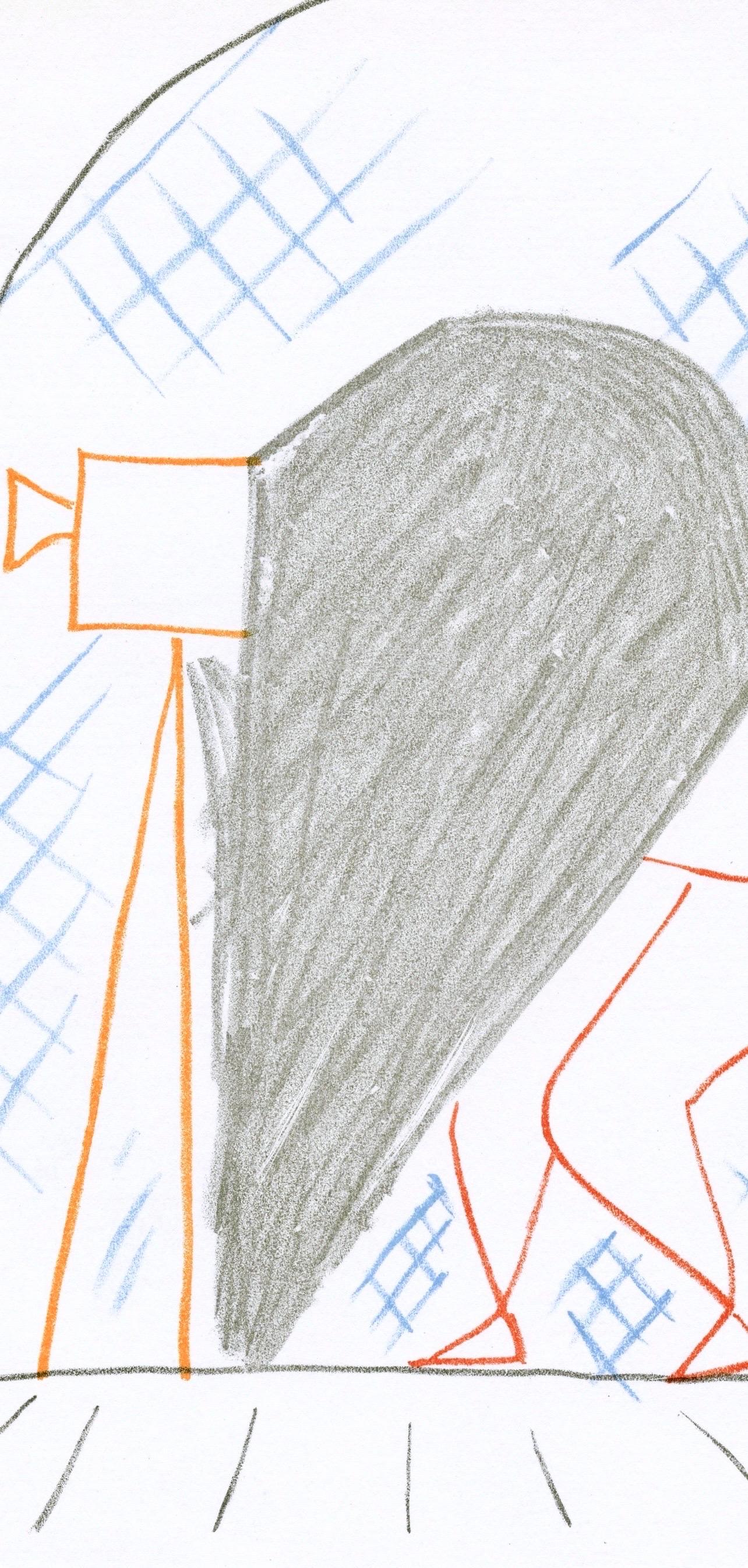 Jean Cocteau, Scene II, The Bridal Couple of the Eiffel Tower, Theatre, 1957 For Sale 1