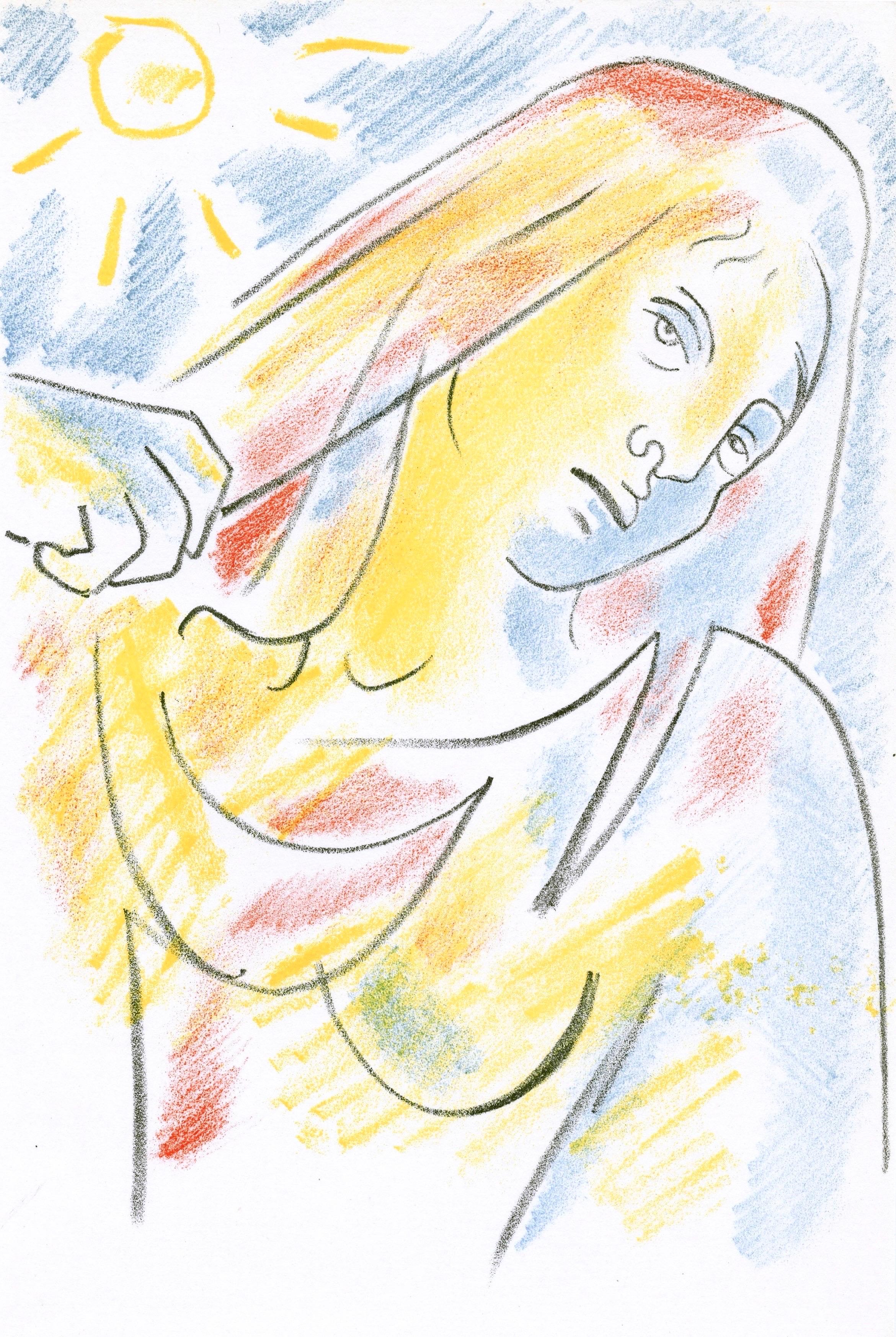 Jean Cocteau, Antigone VI, from Theatre, 1957