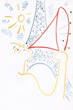 Jean Cocteau, Scene III, The Bridal Couple of the Eiffel Tower, Theatre, 1957