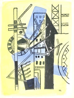 Composición (Saphire 24-38), Les Illuminations, Fernand Léger