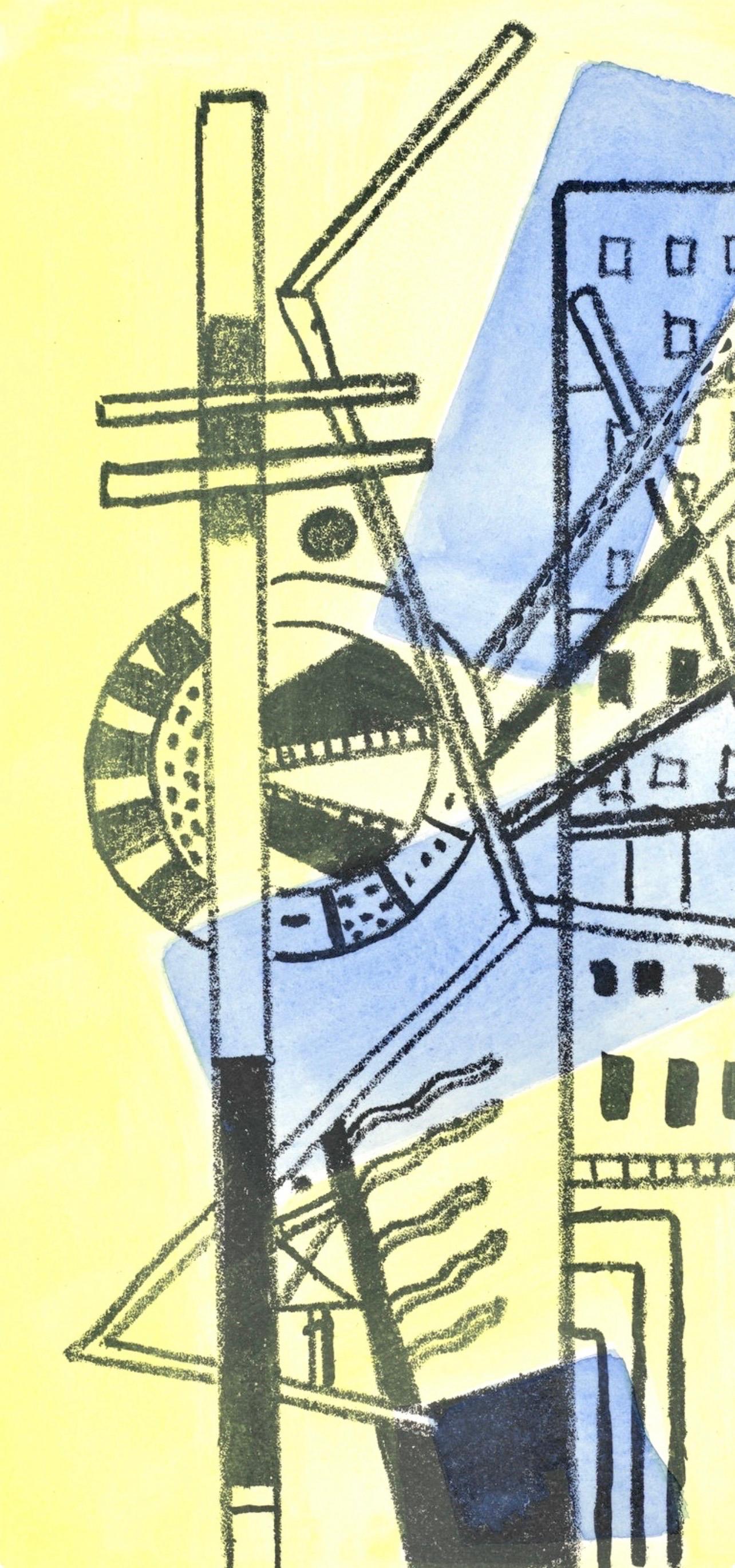 Composition (saphire 24-38), Les Illuminations, Fernand Léger en vente 2