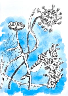 Komposition (Saphire 24-38), Les Illuminations, Fernand Léger