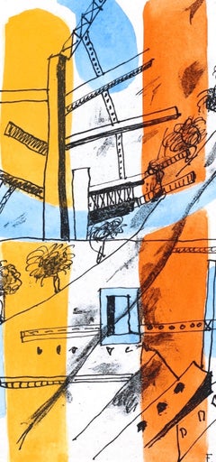 Fernand Leger, Metropolitan, from The Illuminations, 1949