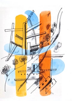 Composition (saphire 24-38), Les Illuminations, Fernand Léger