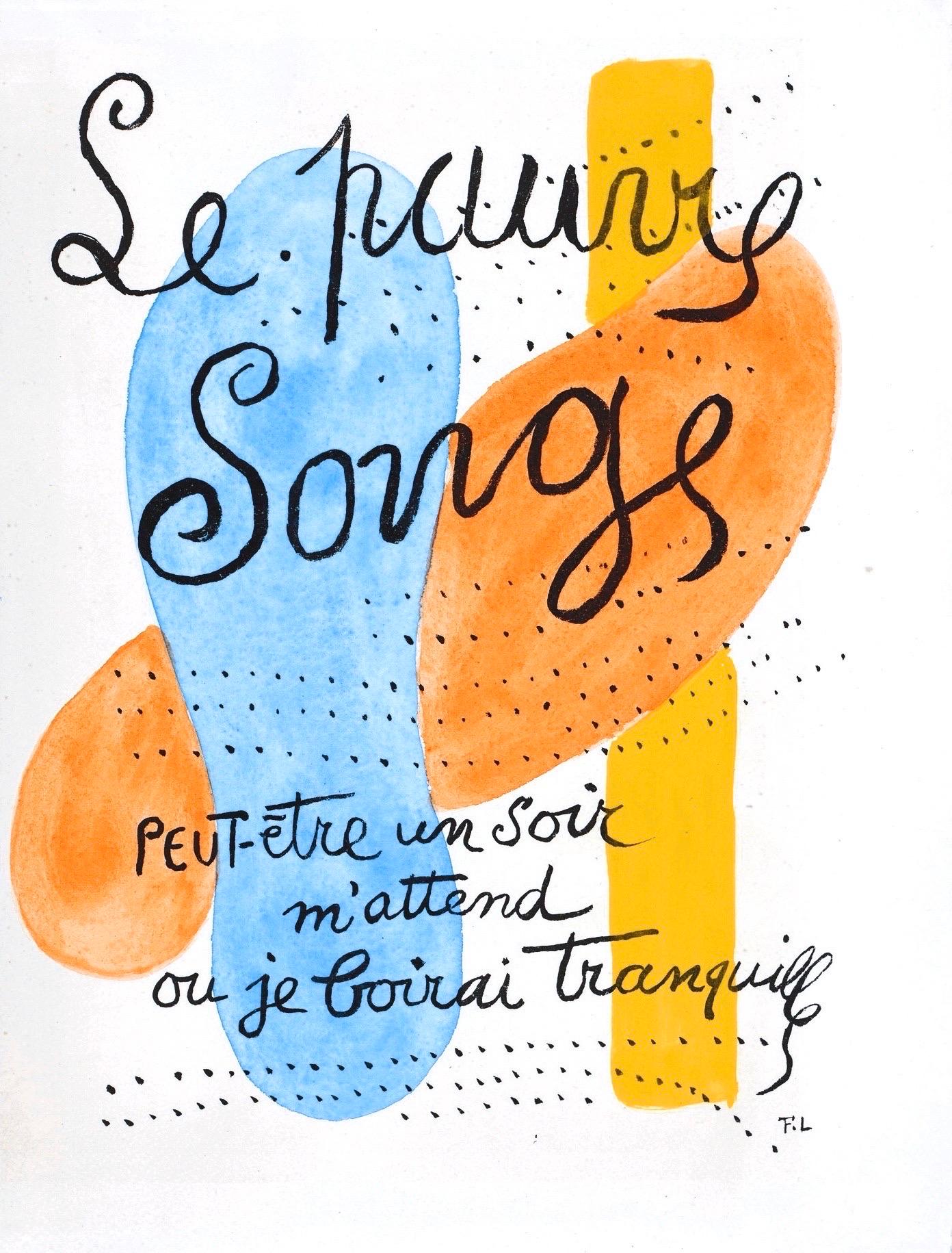 Composition (saphire 24-38), Les Illuminations, Fernand Léger