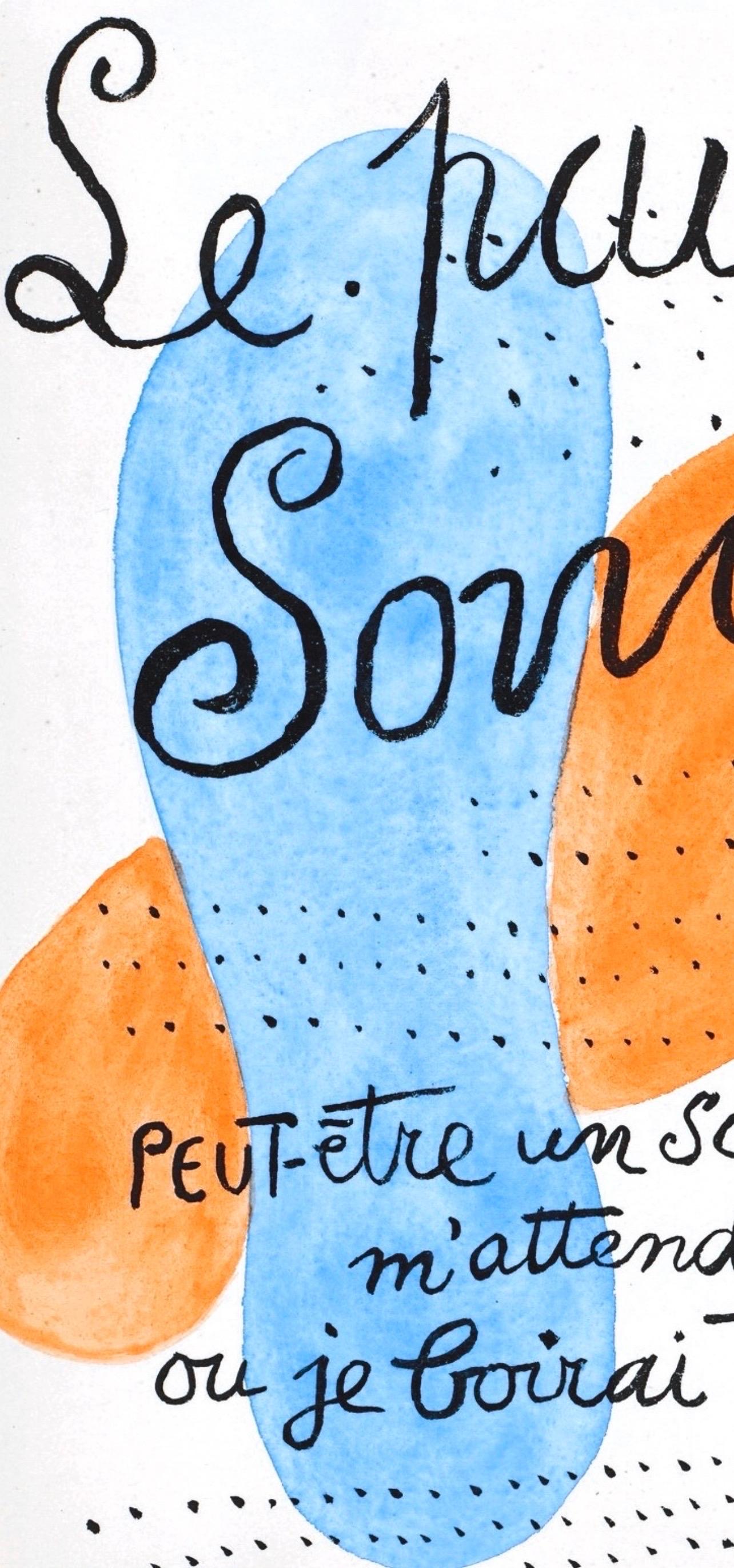 Fernand Leger, Comedy of Thirst, from The Illuminations, 1949 - Print by Fernand Léger