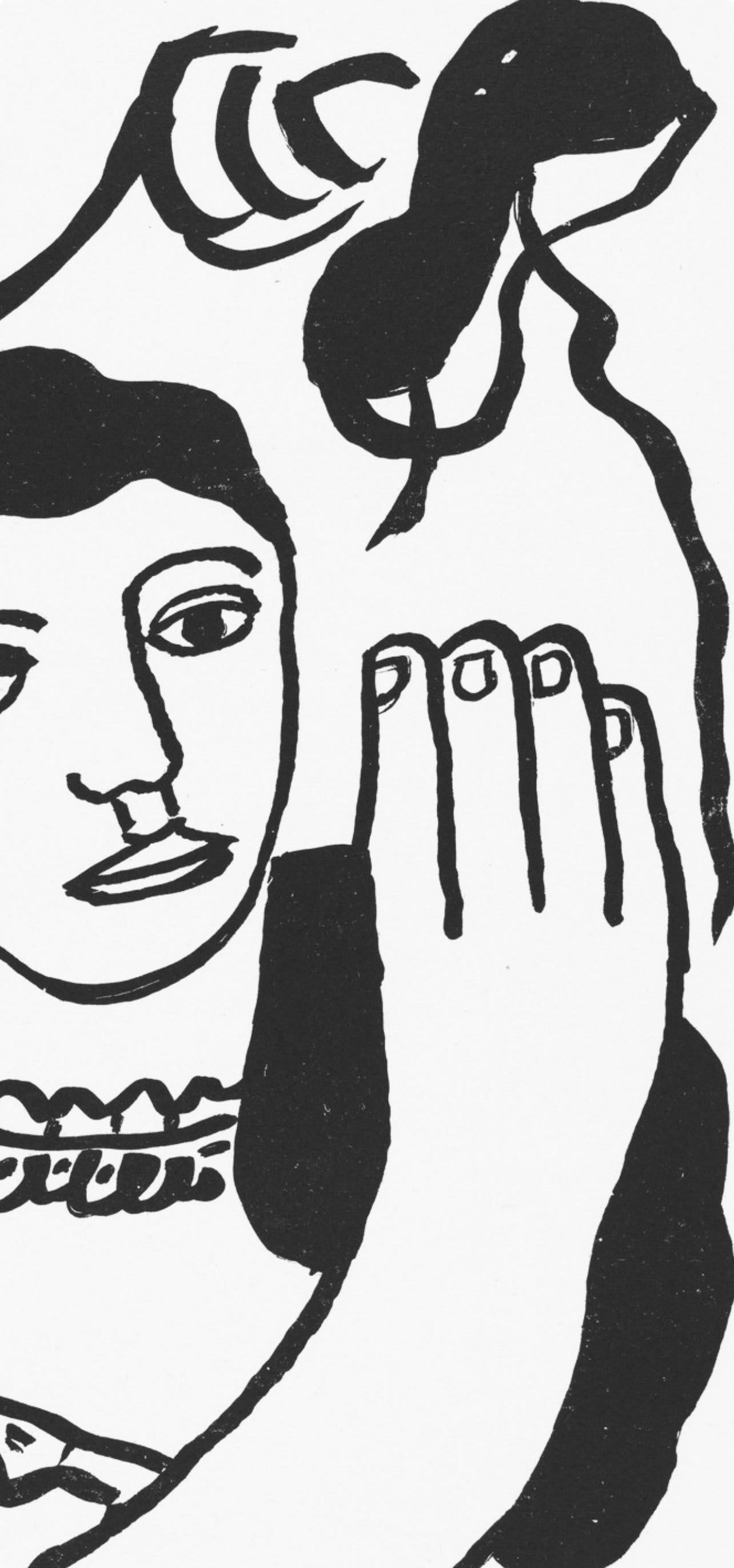 Fernand Leger, Feasts of Hunger, from The Illuminations, 1949 - Modern Print by Fernand Léger