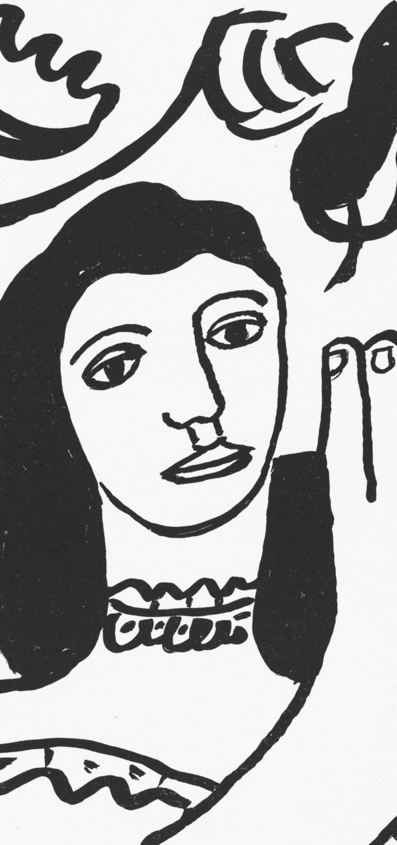 Fernand Leger, Feasts of Hunger, from The Illuminations, 1949 - Print by Fernand Léger