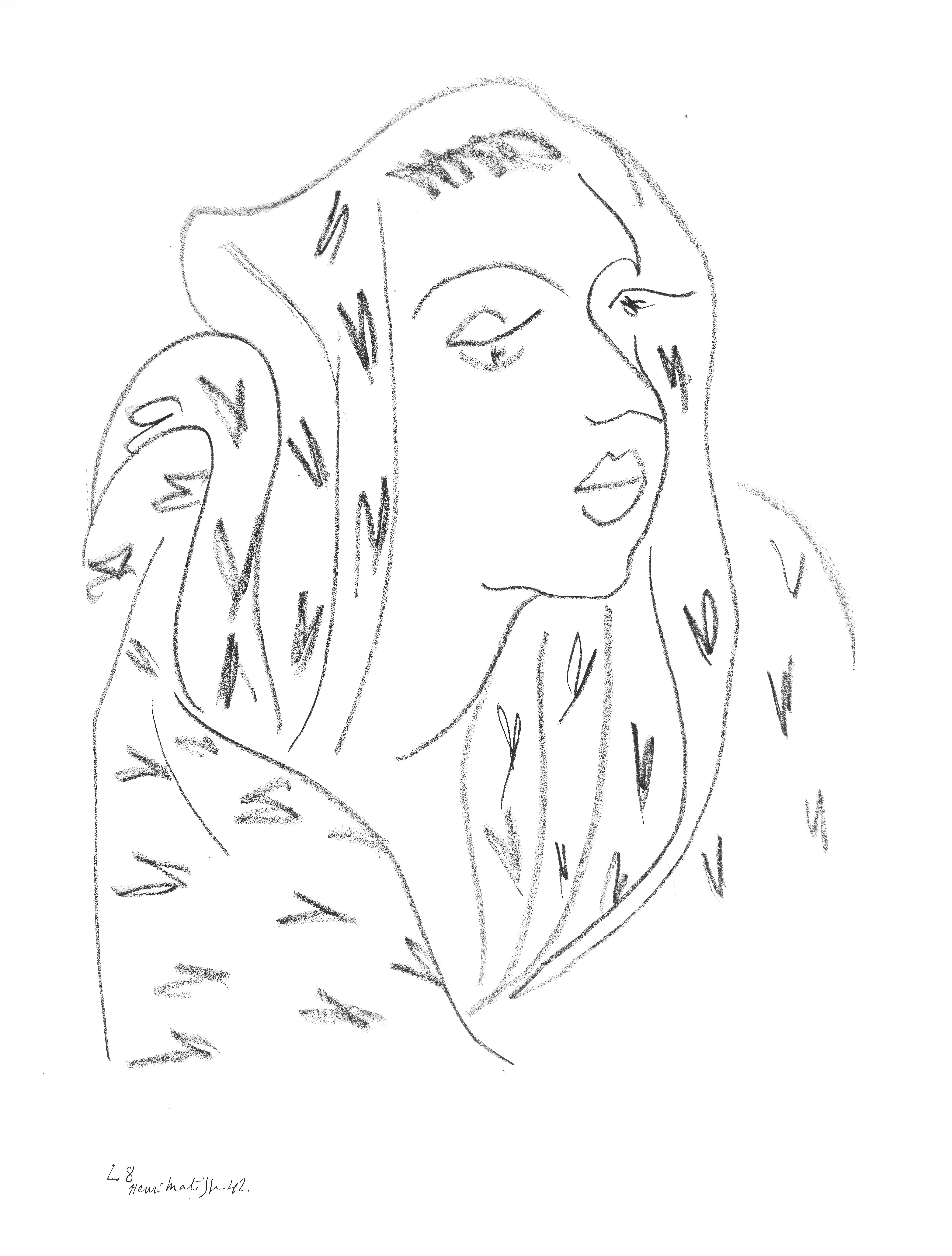 Matisse, Série L, var. 8 (Duthuit 9), Dessins, Thèmes et variations (después de)