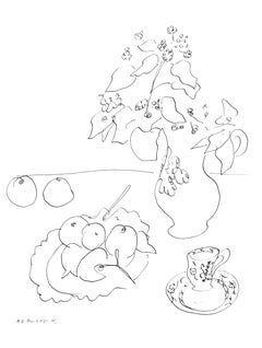 Henri Matisse, Series A, Var. 3, Drawings, Themes and Variations, 1943 (after)