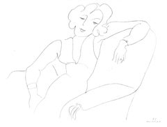 Henri Matisse, Series B, Var. 3, Drawings, Themes and Variations, 1943 (after)