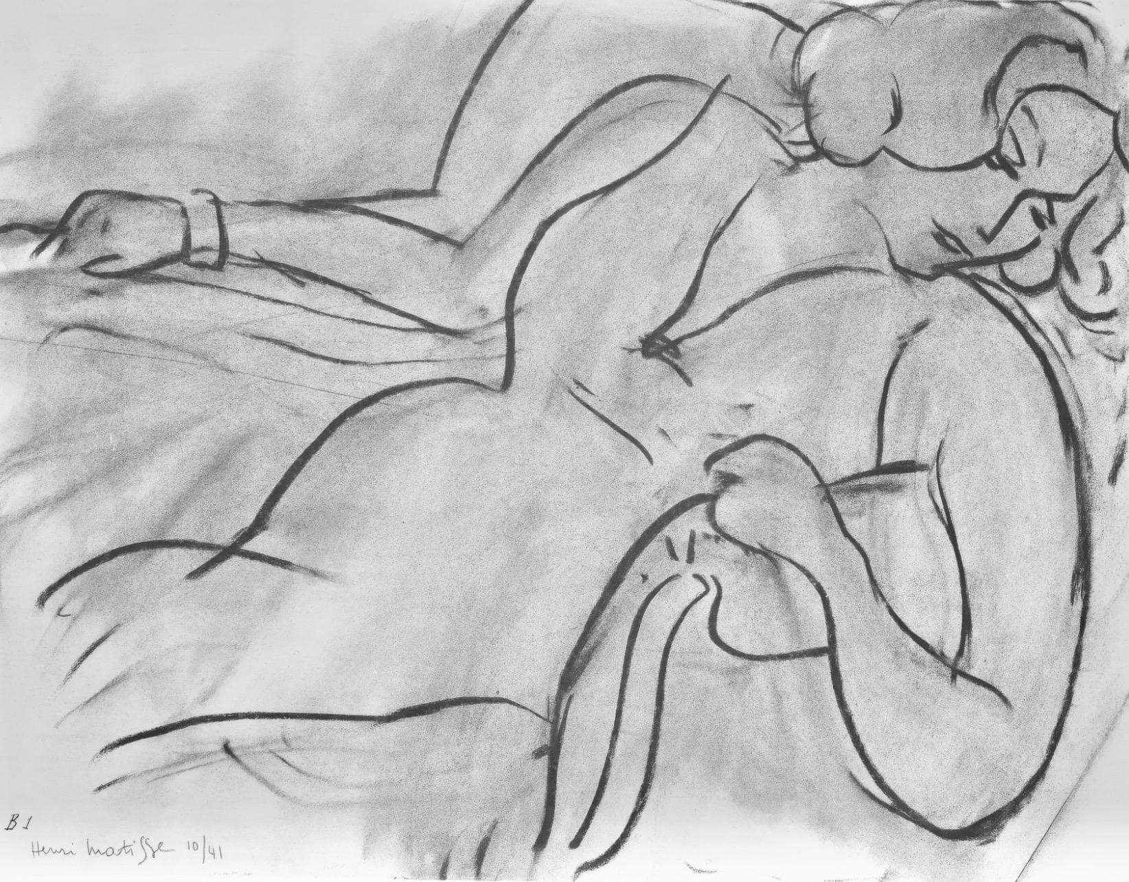 Henri Matisse, Series B, Var. 1, Drawings, Themes and Variations, 1943 (after)