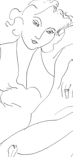 Henri Matisse, Series B, Var. 5, Drawings, Themes and Variations, 1943 (after)