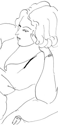 Matisse, Série B, var. 6 (Duthuit 9), Dessins, Thèmes et variations (nach)