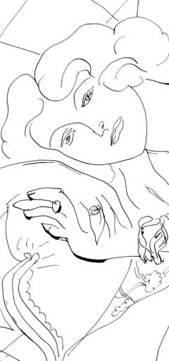 Henri Matisse, Series C, Var. 3, Drawings, Themes and Variations, 1943 (after)