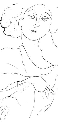 Henri Matisse, Series C, Var. 7, Drawings, Themes and Variations, 1943 (after)