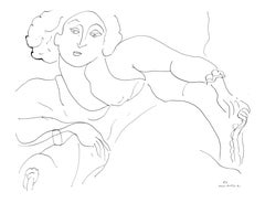 Matisse, Série C, var. 7 (Duthuit 9), Dessins, Thèmes et variations (nach)