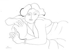 Henri Matisse, Series D, Var. 4, Drawings, Themes and Variations, 1943 (after)