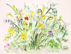 Raoul Dufy, Wildflowers, from Esprit de la fleur et du fruit, 1954 (after)