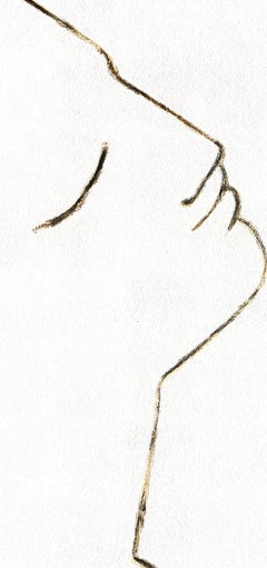 Jean Cocteau, Senza titolo, da "Sotto il fuoco", 1955