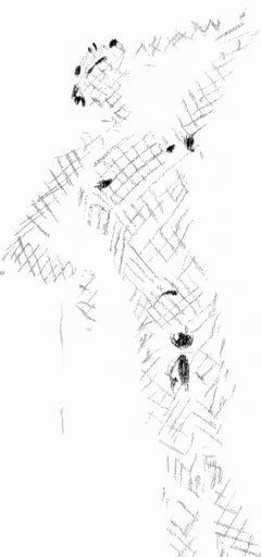 Jean Cocteau, Ohne Titel, aus Unter dem Mantel des Feuers, 1955