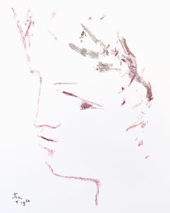 Jean Cocteau, Untitled, from Under the Coat of Fire, 1955