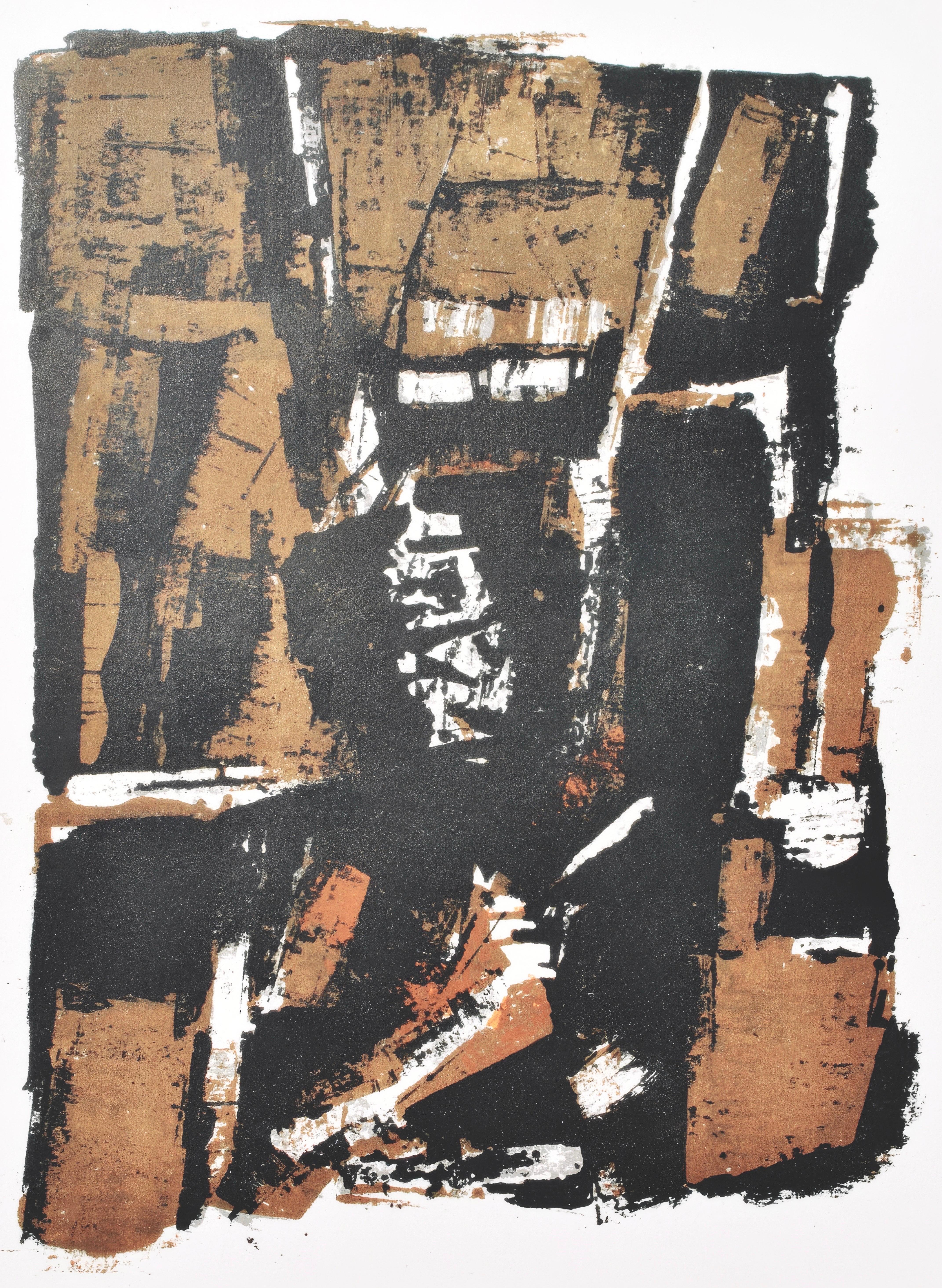 Orlando Pelayo, Sans titre, extrait de Albert Camus, œuvres complètes, 1962