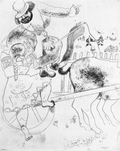 Marc Chagall, The Road Sign, from Dead Souls, 1923–1927